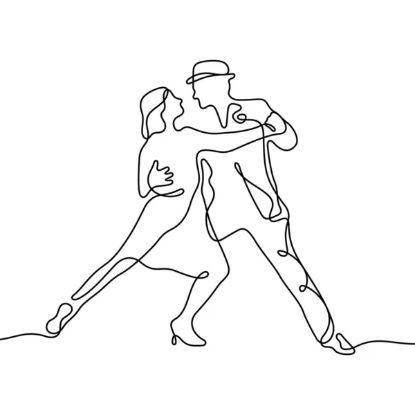 Icône Ligne Tango Illustration Vectorielle Simple — Image vectorielle