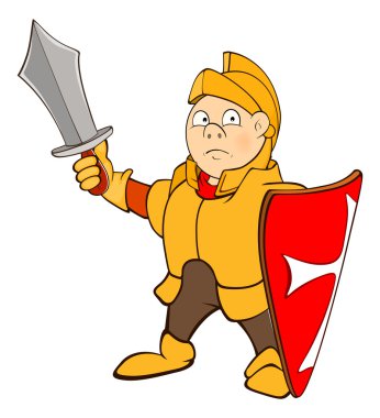  Çizgi film Knight karakteri  