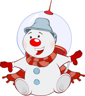 Yılbaşı kardan adam çizgi film 