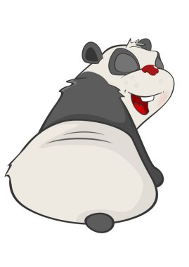 sevimli çizgi panda