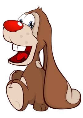 Uzun kulaklı küçük güzel kahverengi tavşan