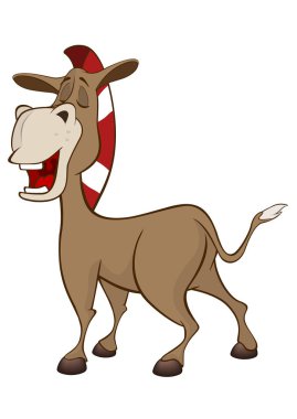 sevimli minik eşek