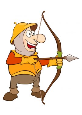  Cute Knight Illustration. Çizgi film karakteri 