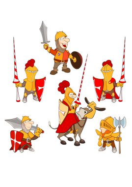 Cute Knight çizimi  