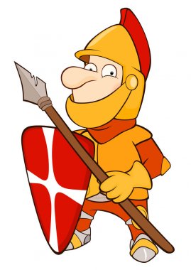 Cute Knight çizimi. 