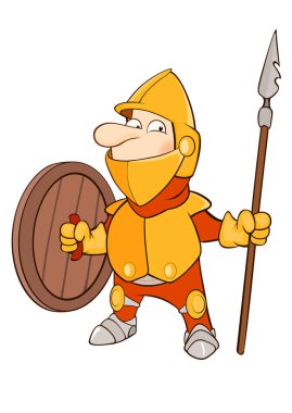 Cute Knight çizimi. 