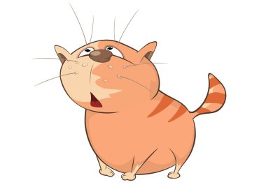 Aile içi sevimli kedi .