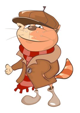 Kedi. Çizgi film karakteri