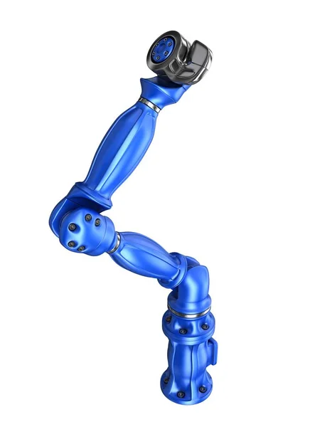 Industrial robot arm Royalty Free Stock Images
