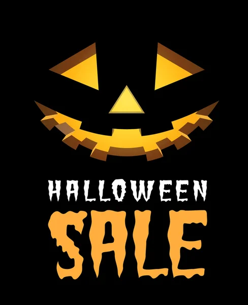 Halloween venta vector fondo — Vector de stock