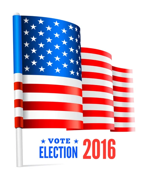 Eleições presidenciais nos EUA . — Vetor de Stock