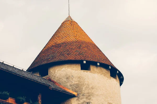 Bled slott närbild — Stockfoto