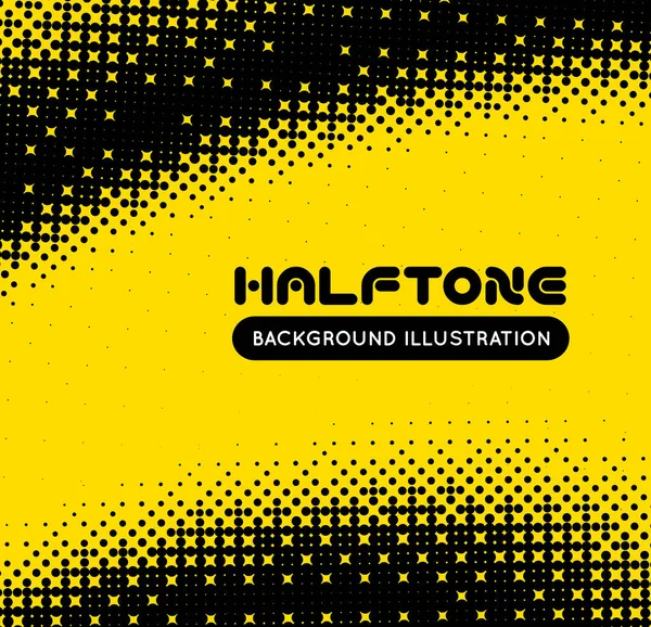 Halftone vector background — Stock Vector