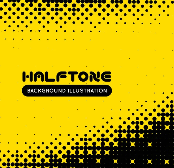 Halftone vector background — Stock Vector