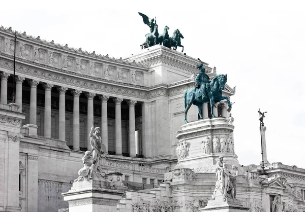 Monumento a Vittoriano en Roma, Italia — Foto de Stock