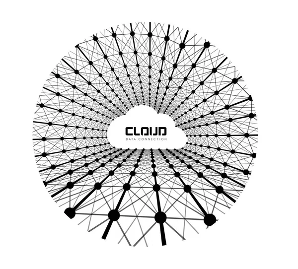 Fondo de nube creativa — Archivo Imágenes Vectoriales