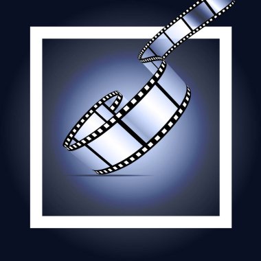 Film şeridi arka plan