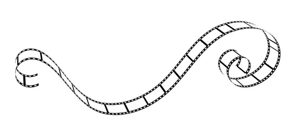 电影胶片矢量图解 — 图库矢量图片
