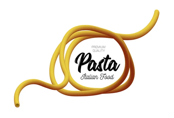 Pastas vectoriales. Plato tradicional de cocina italiana — Vector de stock