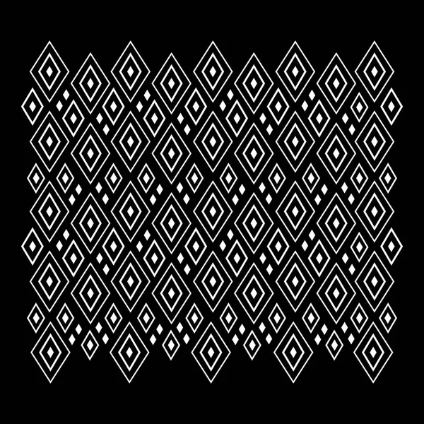 Abstract geometric pattern, rhombus design — Stock Vector