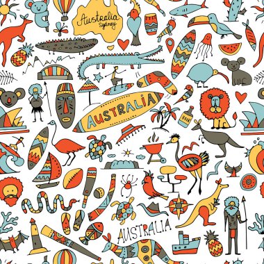 Avustralya simgeler kümesi, kroki tasarımınız için
