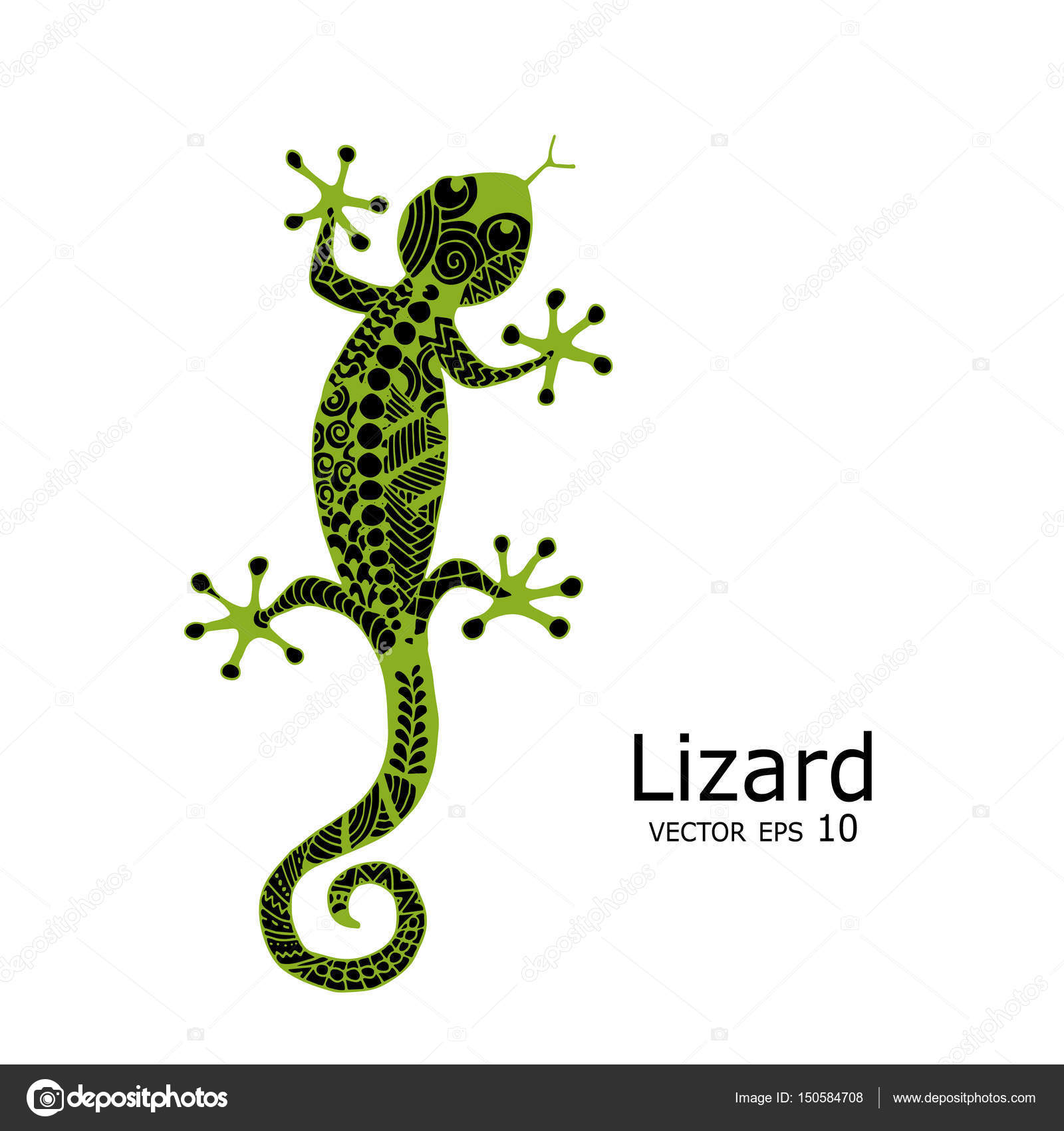 Buy Lizard Drawing Online In India - Etsy India