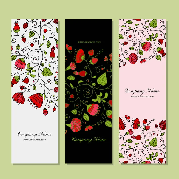 Afiş tasarımı, çiçek arka plan