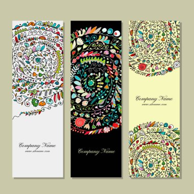 Afiş tasarımı, çiçek arka plan