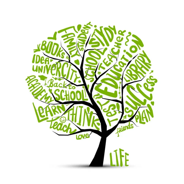 Sanat ağaç tasarımınız için okul hazırlıkları