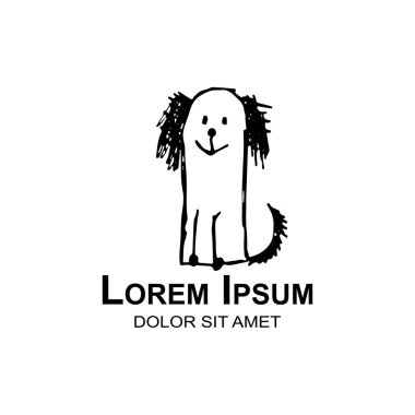 Köpek logo tasarım için