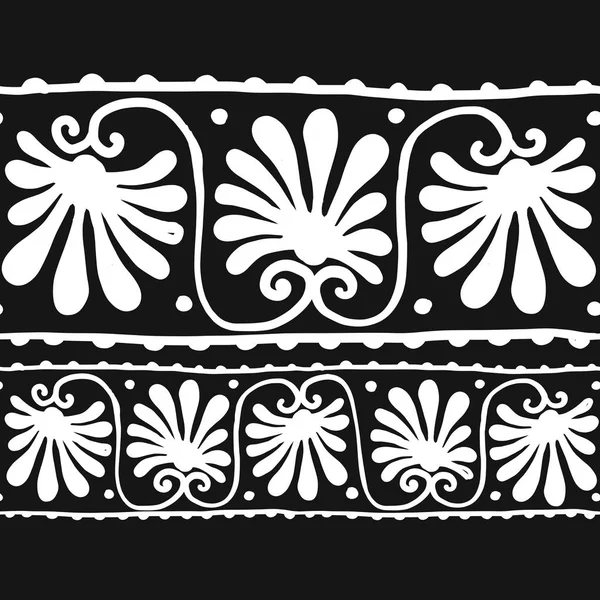 Абстрактный цветочный фон, бесшовный узор для вашего дизайна — стоковый вектор