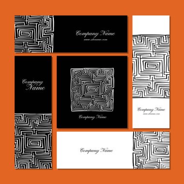 Kartvizit tasarım, Labirent Meydanı