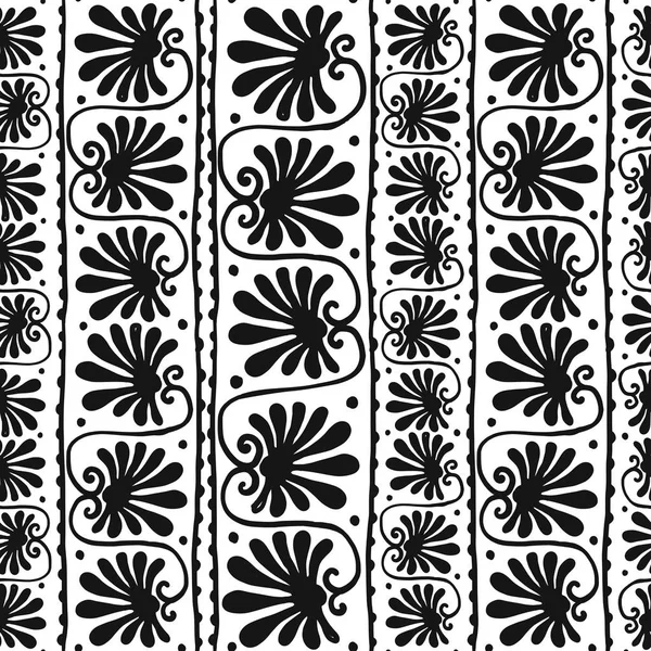 Abstrakte florale Hintergrund, nahtlose Muster für Ihr Design — Stockvektor