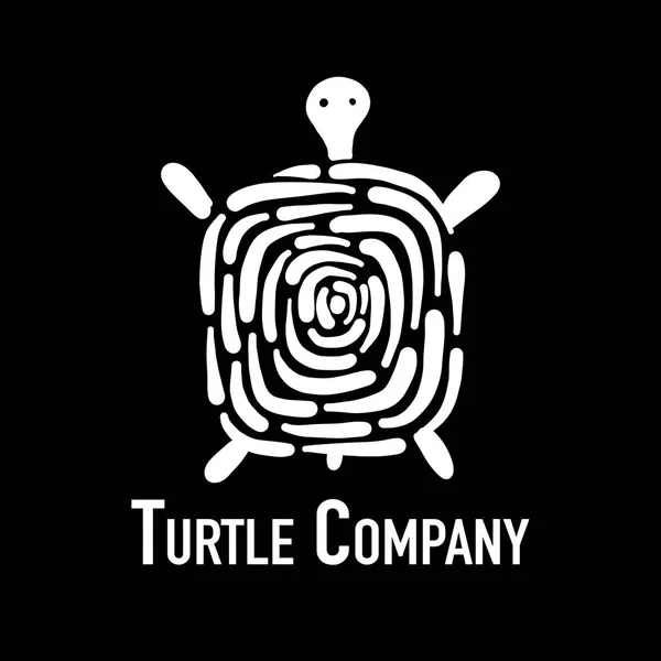 Logotipo de tartaruga, silhueta para o seu design —  Vetores de Stock