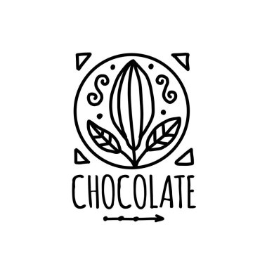 Çikolata, tasarımınız için sanat simgesi.