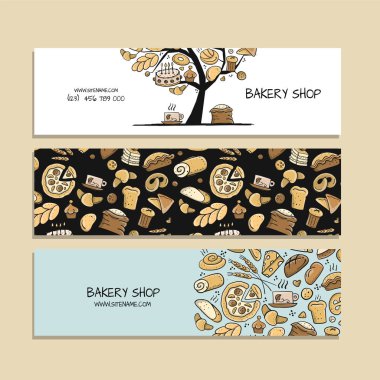 Afiş tasarım, fırın şirketi için fikir