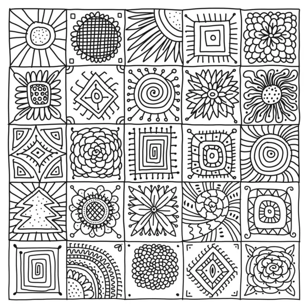 Patrón geométrico abstracto para su diseño — Archivo Imágenes Vectoriales