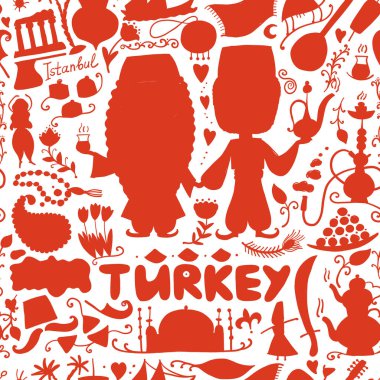 Türkiye 'ye git. Tasarımınız için kusursuz desen