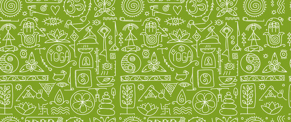 Yoga concept, seamless pattern for your design