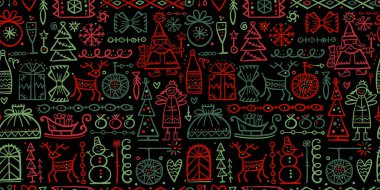 Kusursuz bir arkaplan, tasarımın için çizim