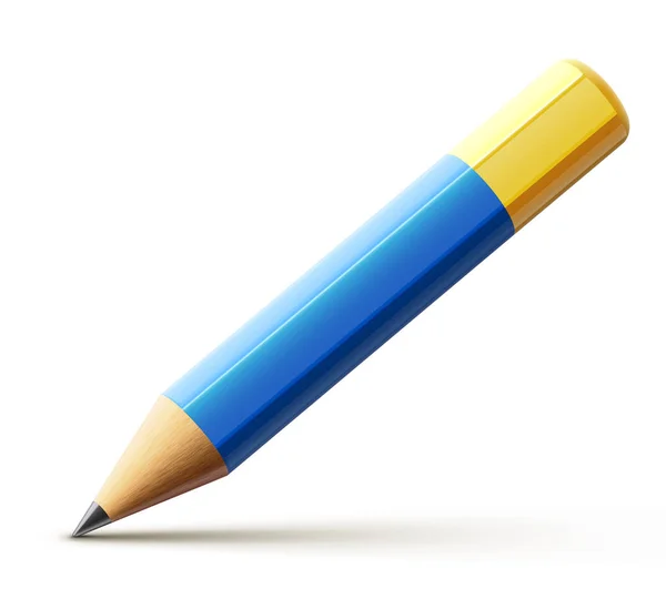 Crayon détaillé affûté — Image vectorielle