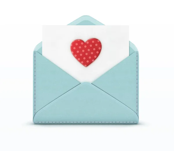 Love letter concept — Stock Vector