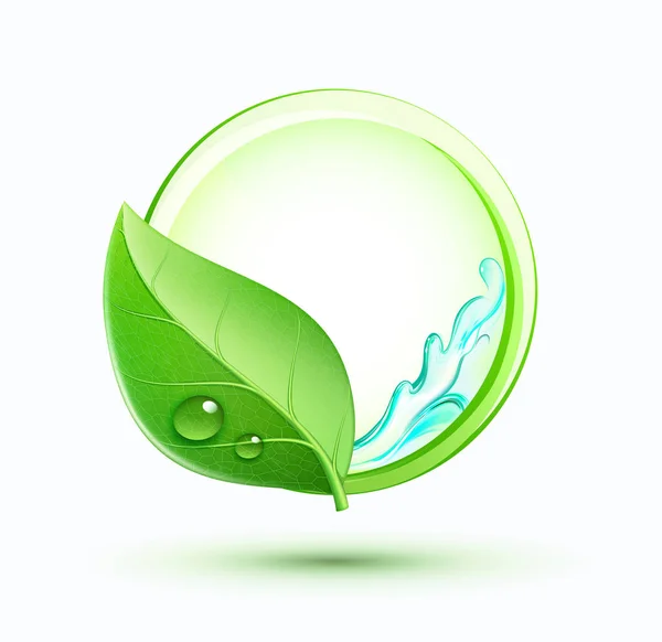 Yeşil bitki kavramı — Stok Vektör
