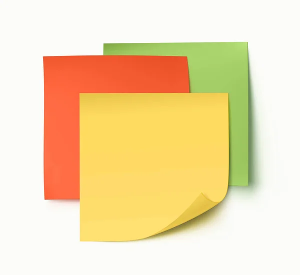 Post it notes — Stock Vector