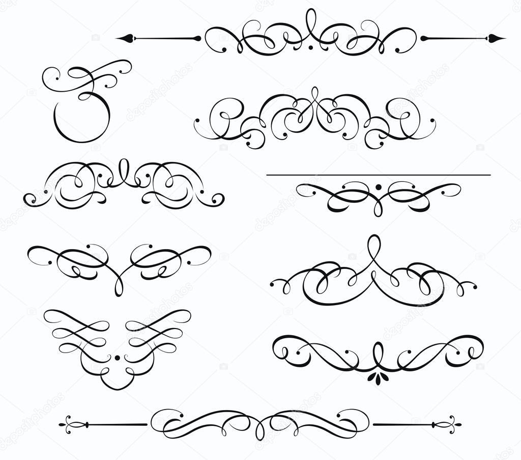 Decorative floral elements