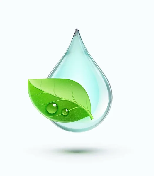 緑の環境コンセプト — ストックベクタ