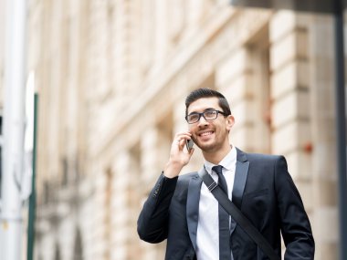 Bisikletli genç işadamları