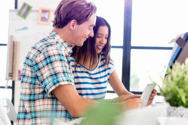 Masada iki Ofis çalışanları