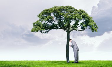 Başarılı olmak için umutsuzluğa. Karışık teknik