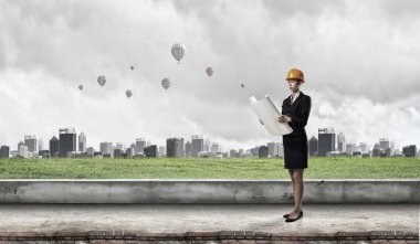 İnşaat geliştirme projesi. Karışık teknik